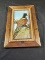 HELEN L BANMAN GLASS OIL PAINTING - FRAMED