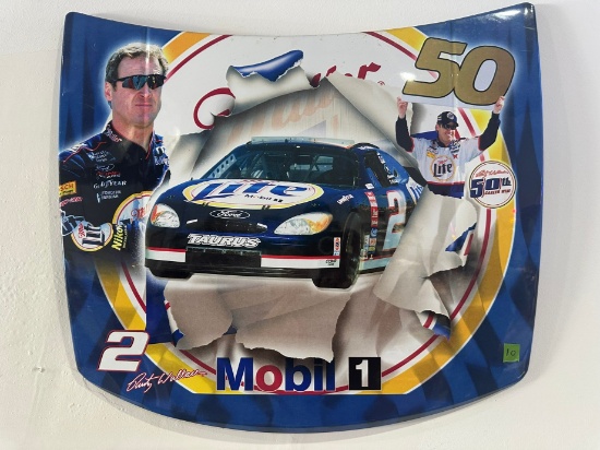 RUSTY WALLACE "TRIBUTE SERIES" NASCAR METAL WALL DÉCOR
