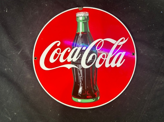 COCA-COLA VINTAGE METAL SIGN