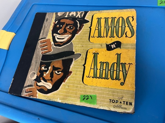 AMOS N' ANDY - A TOP TEN ALBUM (2 OF 4 DISCS DAMAGED)