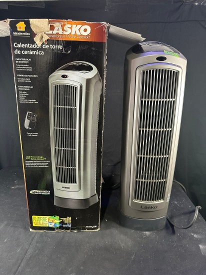 LASKO TOWER FAN - WITH BOX