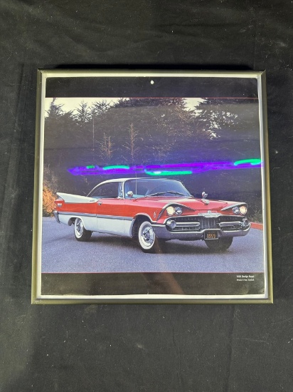 1959 DODGE ROYAL (ROB KIMBALL) FRAMED PRINT