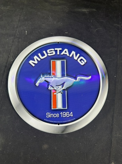VINTAGE FORD MUSTANG SIGN - "SINCE 1964"