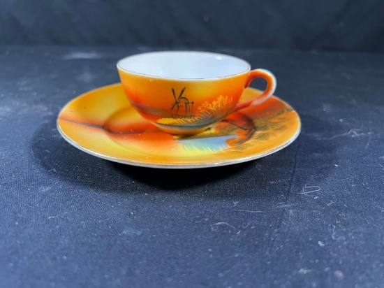 SET - CUP & SAUCER (MADE IN JAPAN)