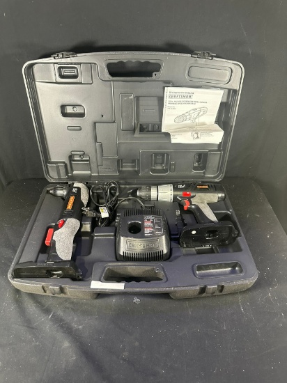 CRAFTSMAN CORDLESS DRILL SET (NO BATTERY)