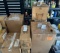 BOXES (ON PALLETS) ASSORTED JEWELRY GIFT BOXES, BOXES, LUCITE DISPLAYS, ETC