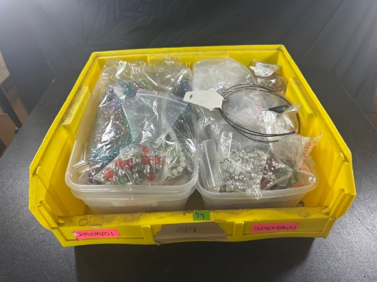 LOT - ASSORTED BRACLETS,NECKLACES,  ETC