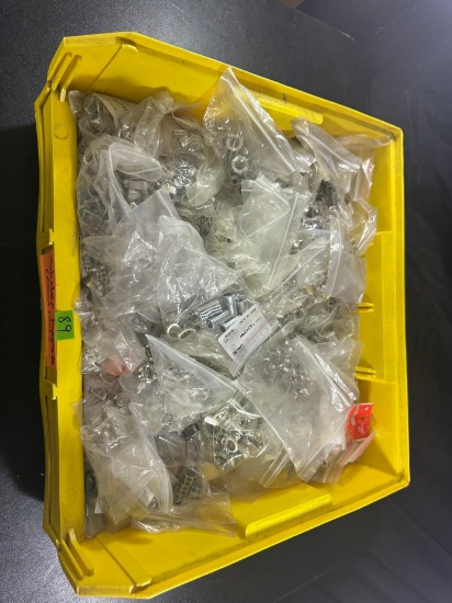 LOT - ASSORTED BEADS, FINDINGS, ETC