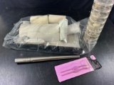 LOT - ASSORTED JEWELRY SUPPLIES, RING SIZER TOOL, ETC