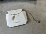STERLING SILVER NECKLACE - JESUS FISH PENDANT