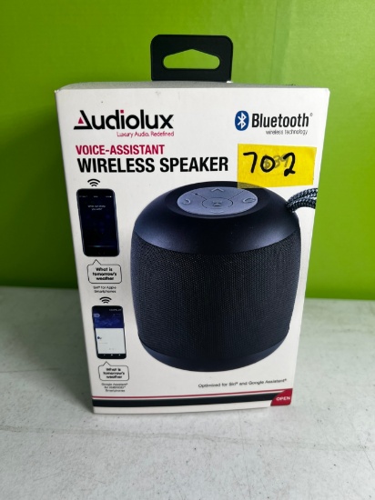 AUDIOLUX BLUETOOTH VOICE ASSISTANCE WIRELESS SPEAKER