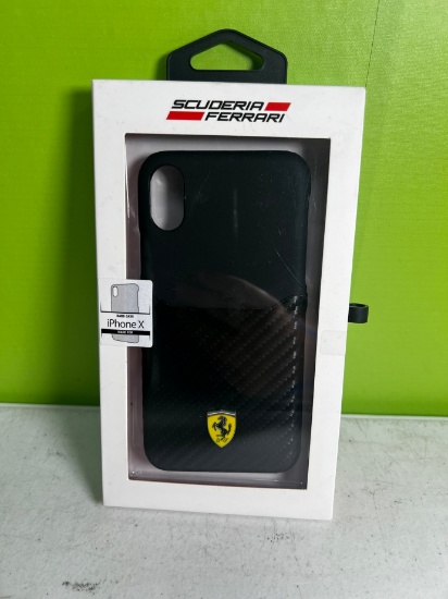 SCUDERIA FERRARI Iphone X CASE BLACK