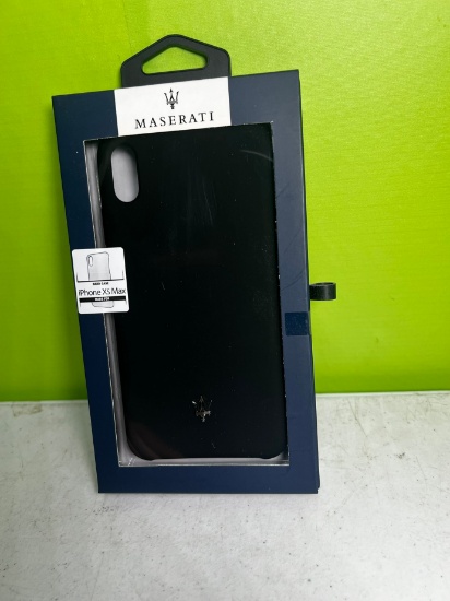 MASERATI PHONE CASE - IPHONE XS MAX - BLACK