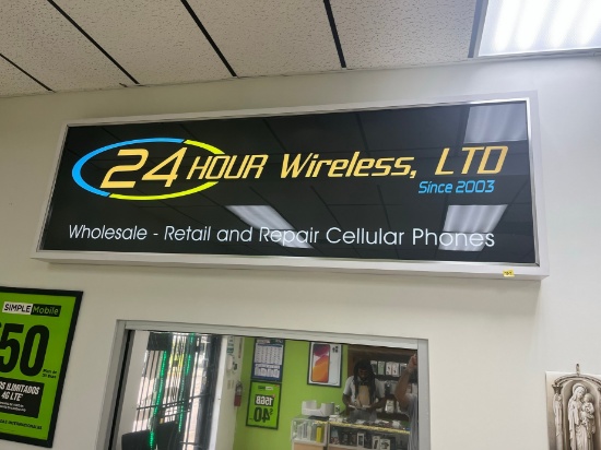MEDIA SIGNAGE - GLASS FRONT BACK-LIGHT