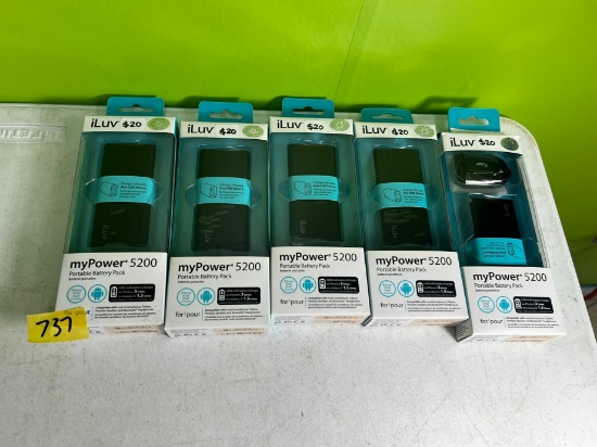 iLUV myPOWER 5200 PORTABLE BATTERY PACK