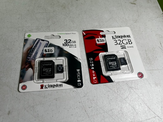 32GB MEMORY CARDS