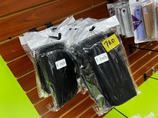 UNIVERSAL CASES - (7) 7 INCH (5) 6 INCH