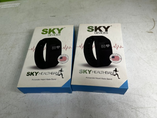SKY DEVICES HEALTHBANDS (BLACK)
