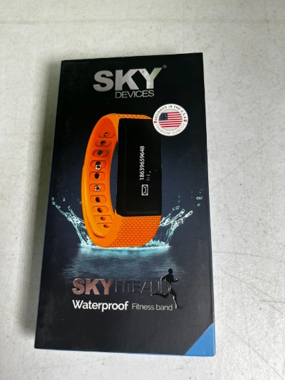 SKY DEVICES FITNESSBANDS WATERPROOF (BLACK/RED)