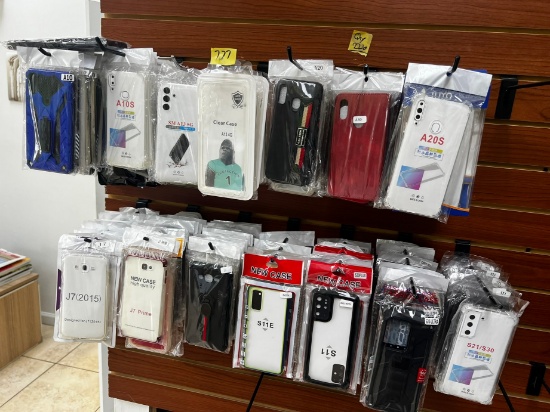 CELLPHONE CASES ASSORTED - SAMSUNG GALAXY, ETC