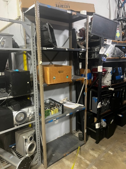 METAL SHELVING UNIT