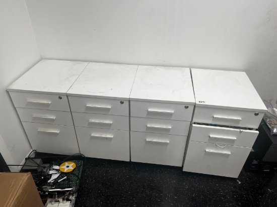 SMALL CABINETS / PRINTER STANDS - 2 DRAWERS 1 FILE DRAWER