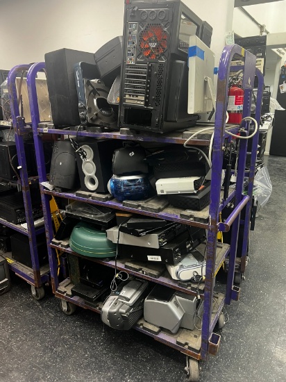 PURPLE UTILITY CART - HEAVY DUTY