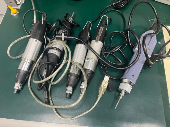 ASSORTED ELECTRIC TORQUE SCREWDRIVER TOOLS