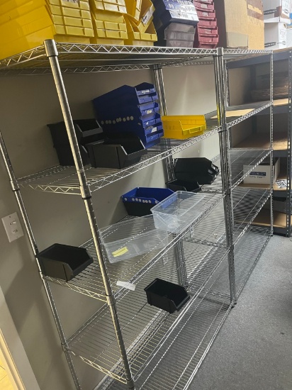METRO RACKS - 70" TALL x 4' WIDE