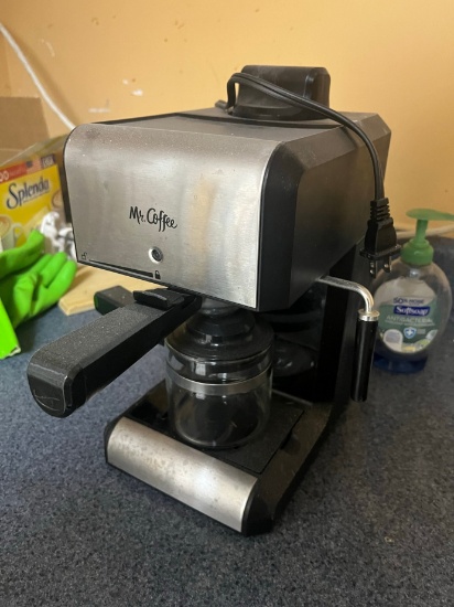 MR. COFFEE ESPRESSOR MACHINE
