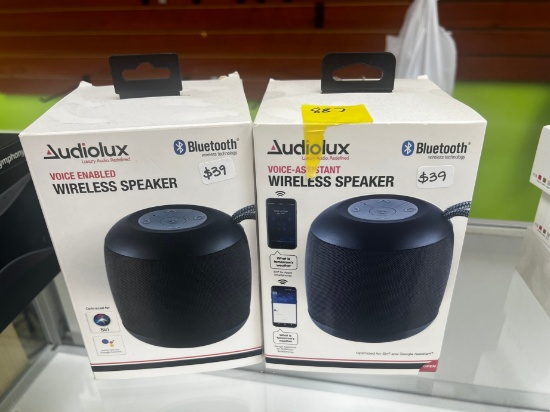 AUDIOLUX BLUETOOTH VOICE ASSISTANCE WIRELESS SPEAKER