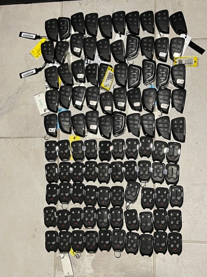 CHEVY / GMC SMART KEYS - (MIXED FCC ID) - 1AA, YGOG20TB1, TB2, YG0G21TB2, X