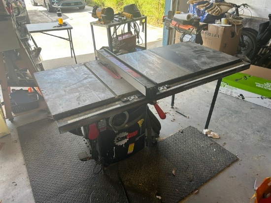 SAW STOP TABLE SAW - 10" STATIONARY CABINET SAW PROFESSIONAL 1.75HP - 115/2