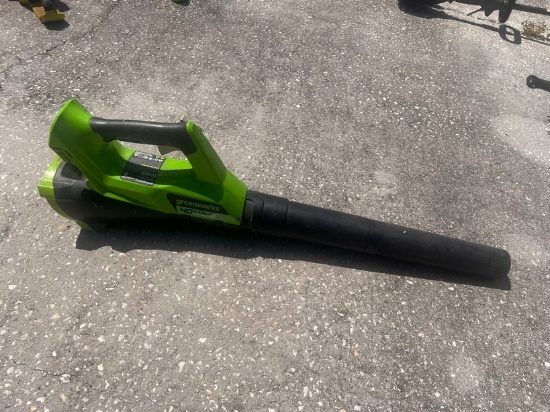 GREENWORKS CORDLESS 40V BLOWER (NO BATTERY)