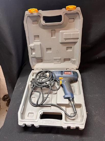 Ryobi 3/8" Drill With Case