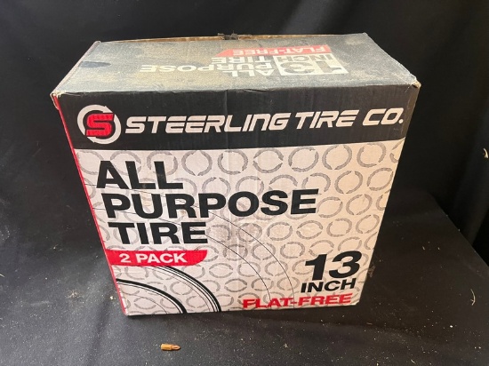 Steerling Tire Co 13" Flat Free Tire - 2 Pack
