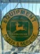 John Deere Round Sign