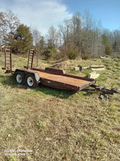 2002 Kaufman T/A Equipment Trailer
