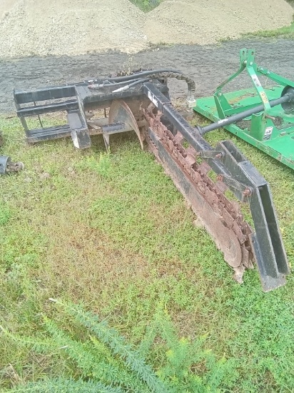 John Deere TR48 SSL Trencher