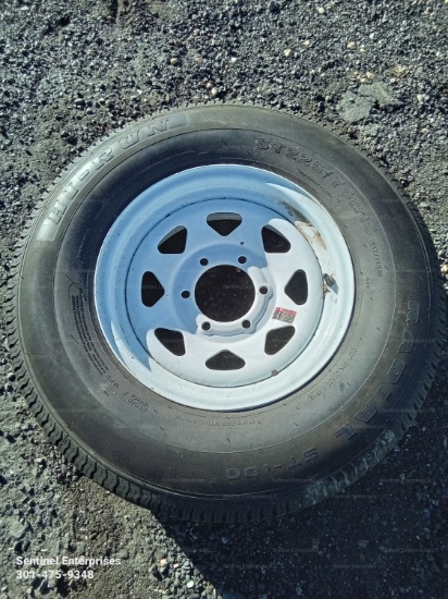 Hi-Run Tire with Rim
