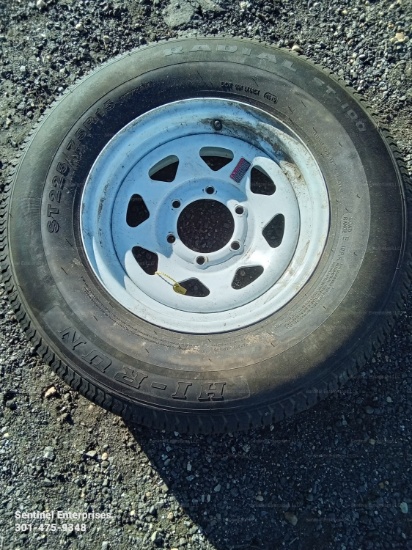 Hi-Run Tire with Rim