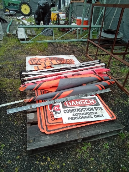 Pallet of Road Signs