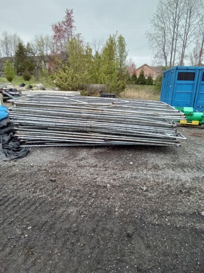 Pallet of Temp Fence