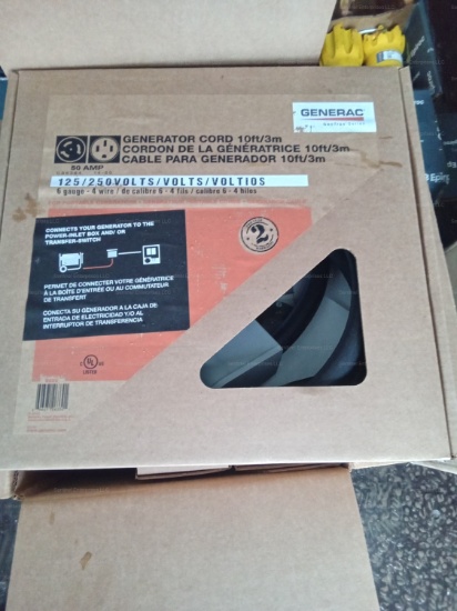 Generac Power Chord 10ft 50Amp