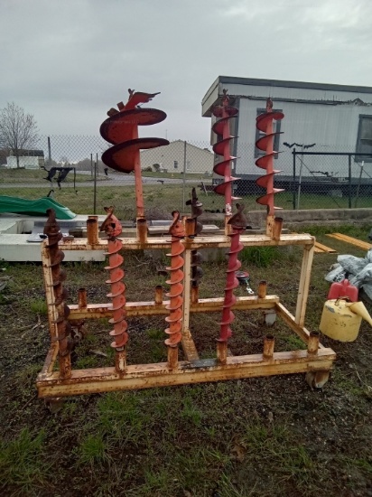 Auger Bit Rack