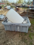 Pallet of White Stands and Chains
