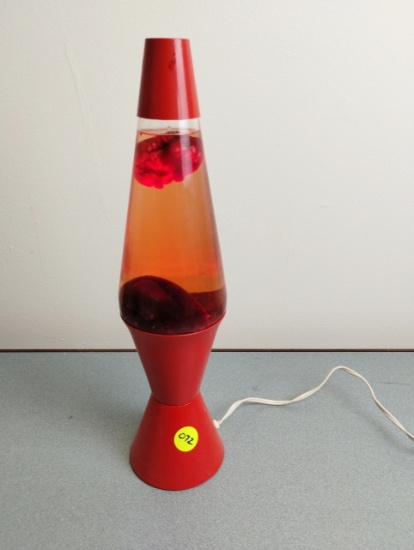 Red Lava Lamp