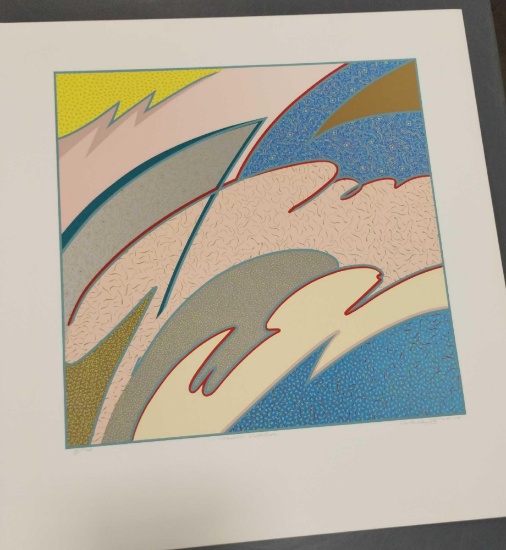 Marcus Uzilevsky Nuevo October Serigraph
