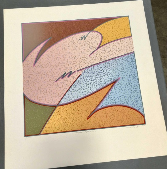 Marcus Uzilevsky Nuevo September Limited edition Serigraph in paper