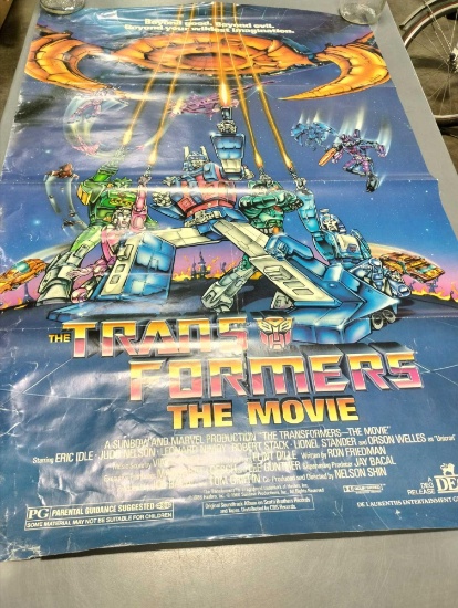 1986 Transformer the Movie poster